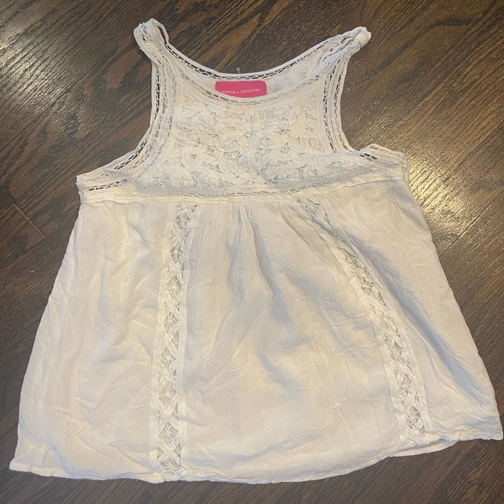Brand: Pookie & Sebastian, Size: M, Color: White